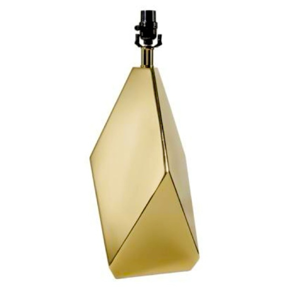 Nate Berkus Gold Table Lamp Base (No lamp shade)